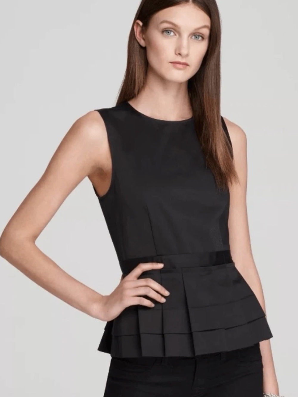 Theory Calyx sleeveless blouse, size M